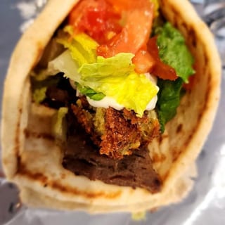 1/2 GYRO 1/2 FAL Wrap